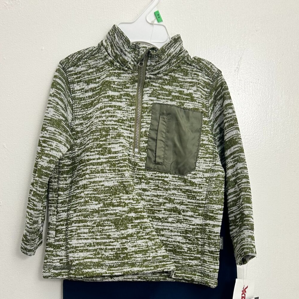 Eddie Bauer toddler winter set. Green and Navy